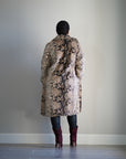 Louisiana Diva Snake Print Faux Fur Coat