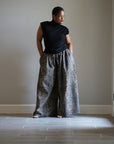 Jungle Wide Leg Leopard Print Pants