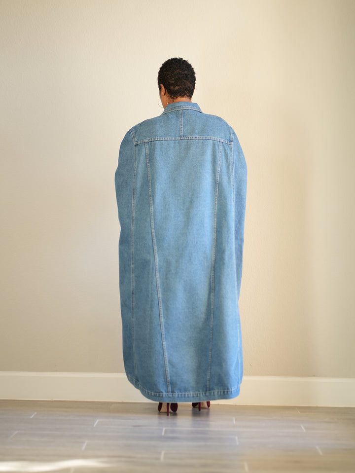 That Girl Denim Maxi Jacket