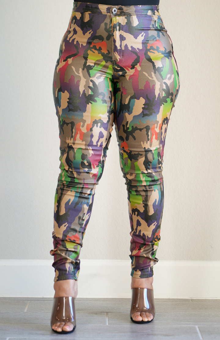 Crayola Camo Coated Pants