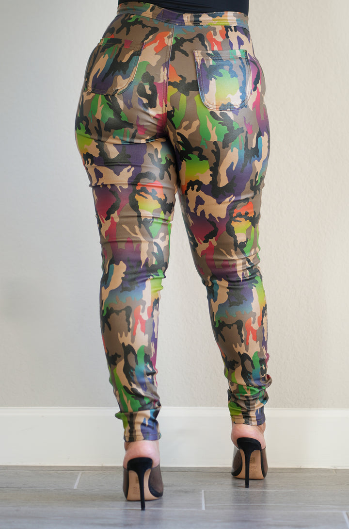 Crayola Camo Coated Pants