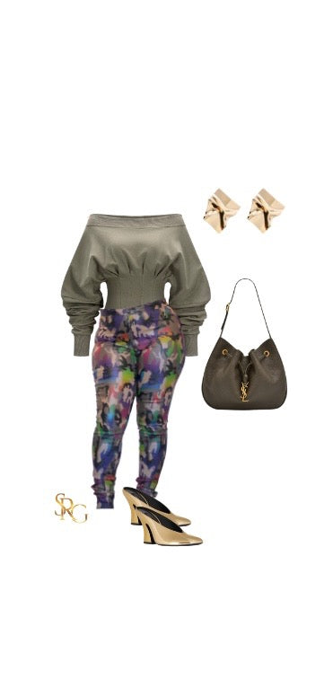 Crayola Camo Coated Pants